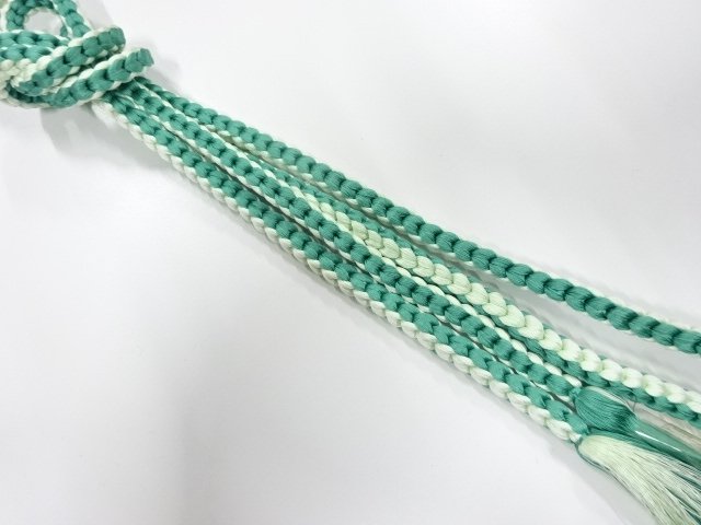 未使用品　正絹　手組帯締め